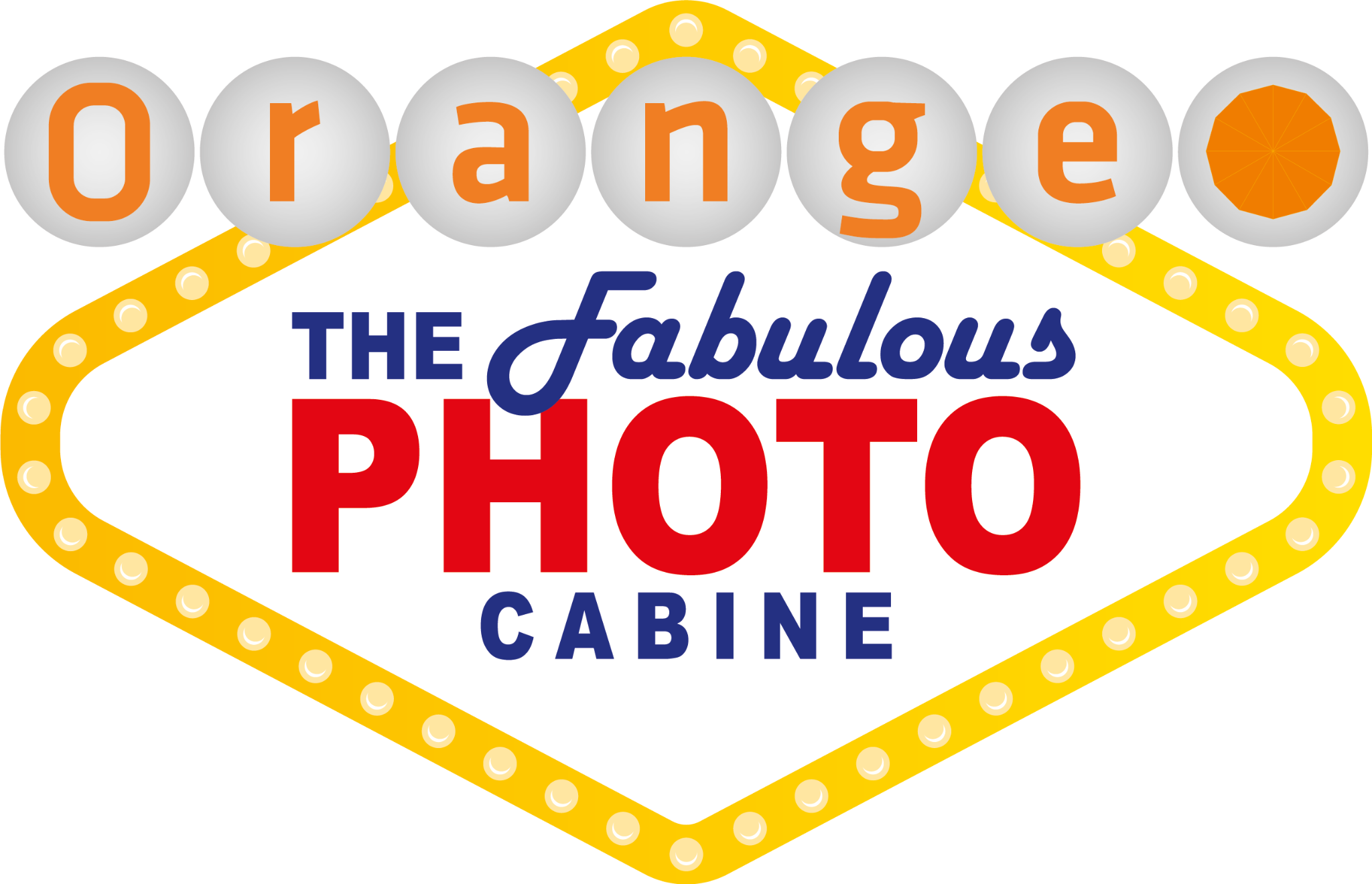 Orange Photo Cabine